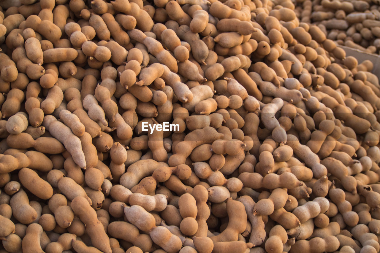 FULL FRAME SHOT OF BEANS AT MARKET