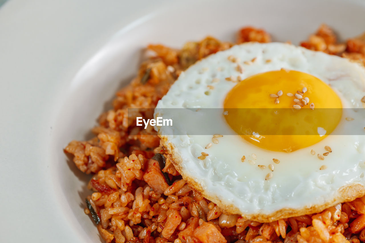 CLOSE-UP OF FRESH MEAL SERVED IN PLATE