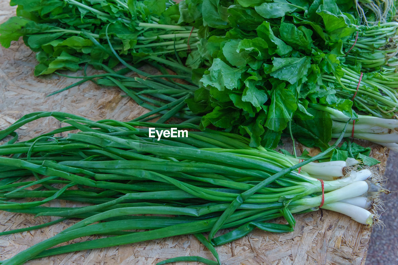 close-up of vegetables