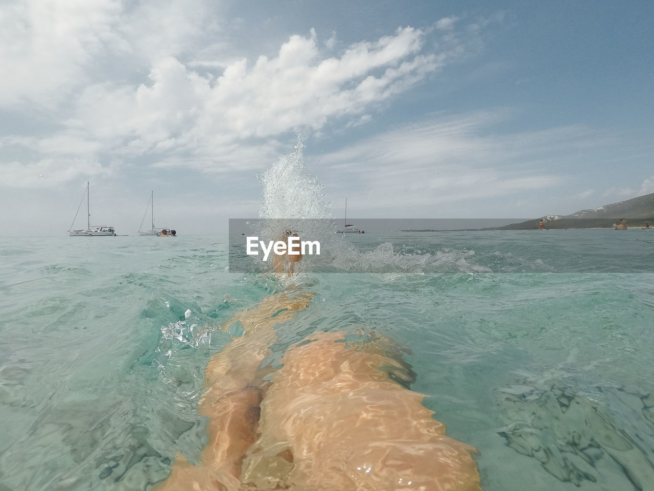 PANORAMIC VIEW OF SEA AGAINST SKY