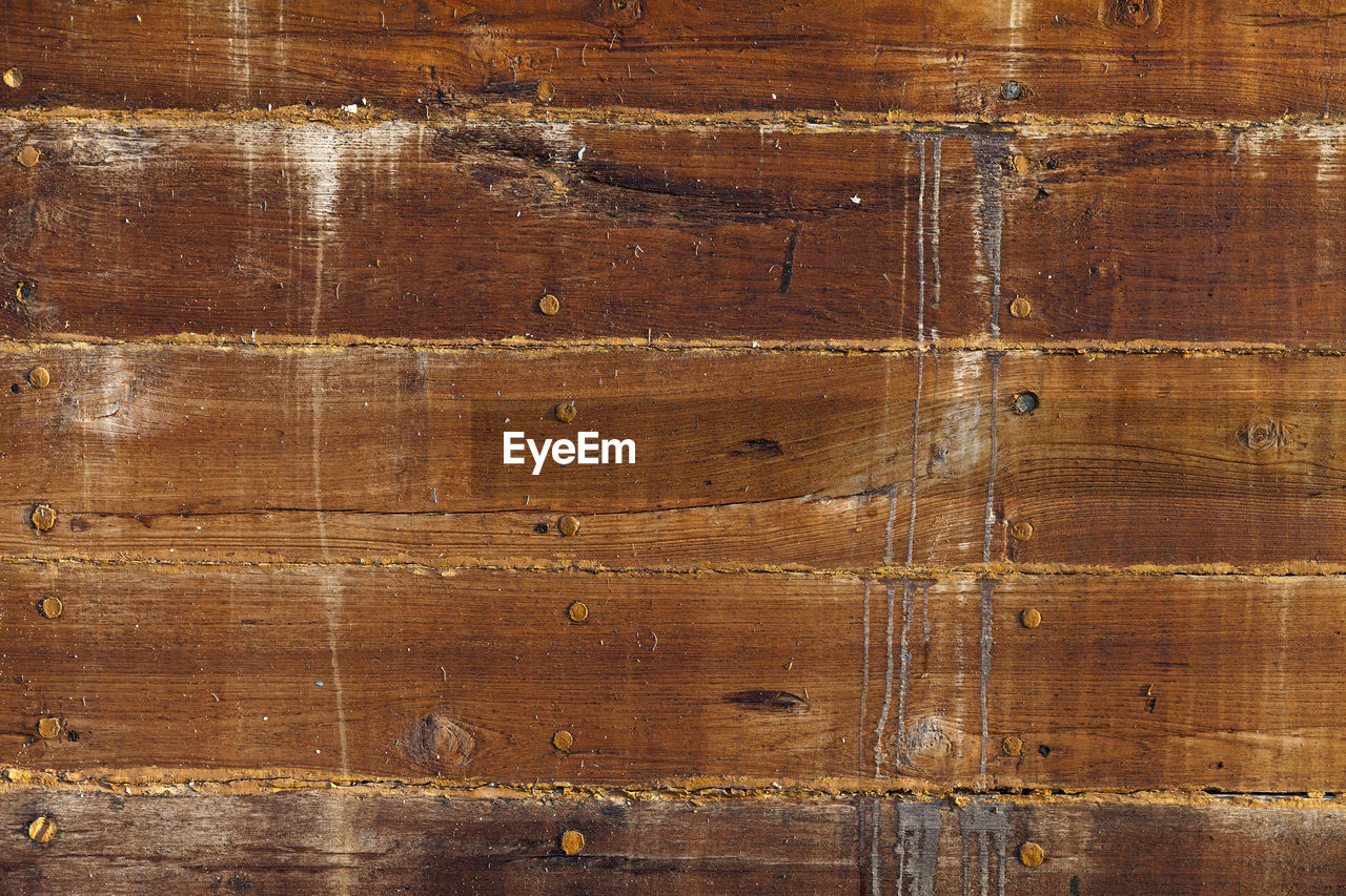 Full frame shot of wooden wall