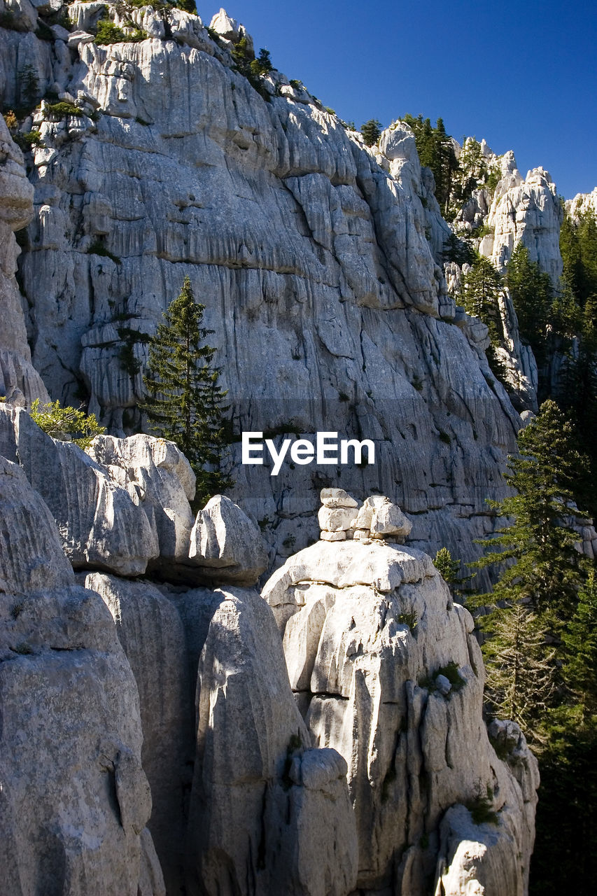 Samarske stijene mountains in croatia