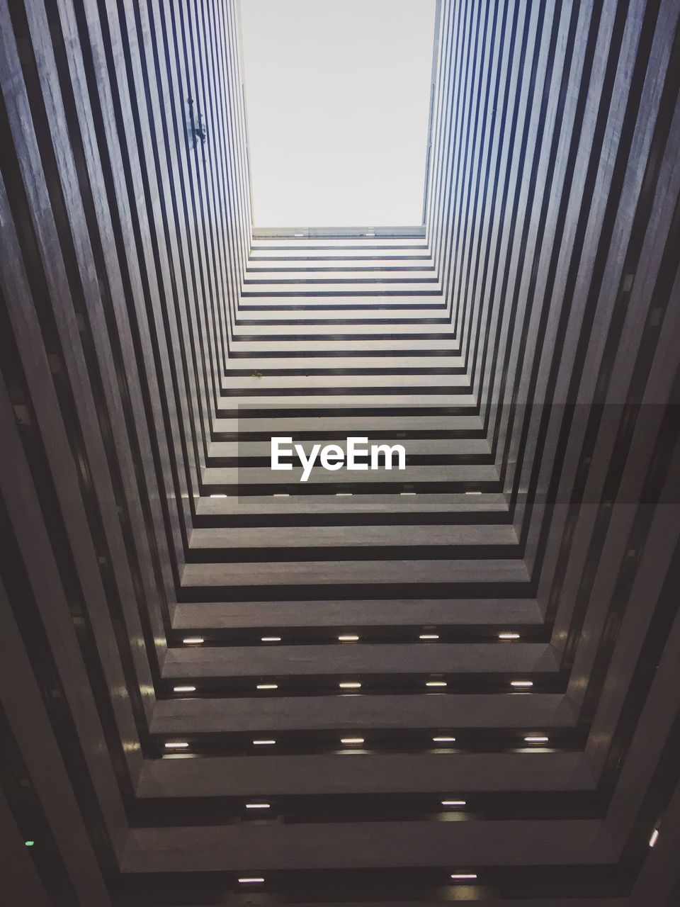 Low angle view of modern building