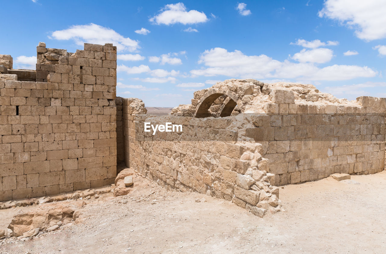 OLD RUINS AGAINST SKY