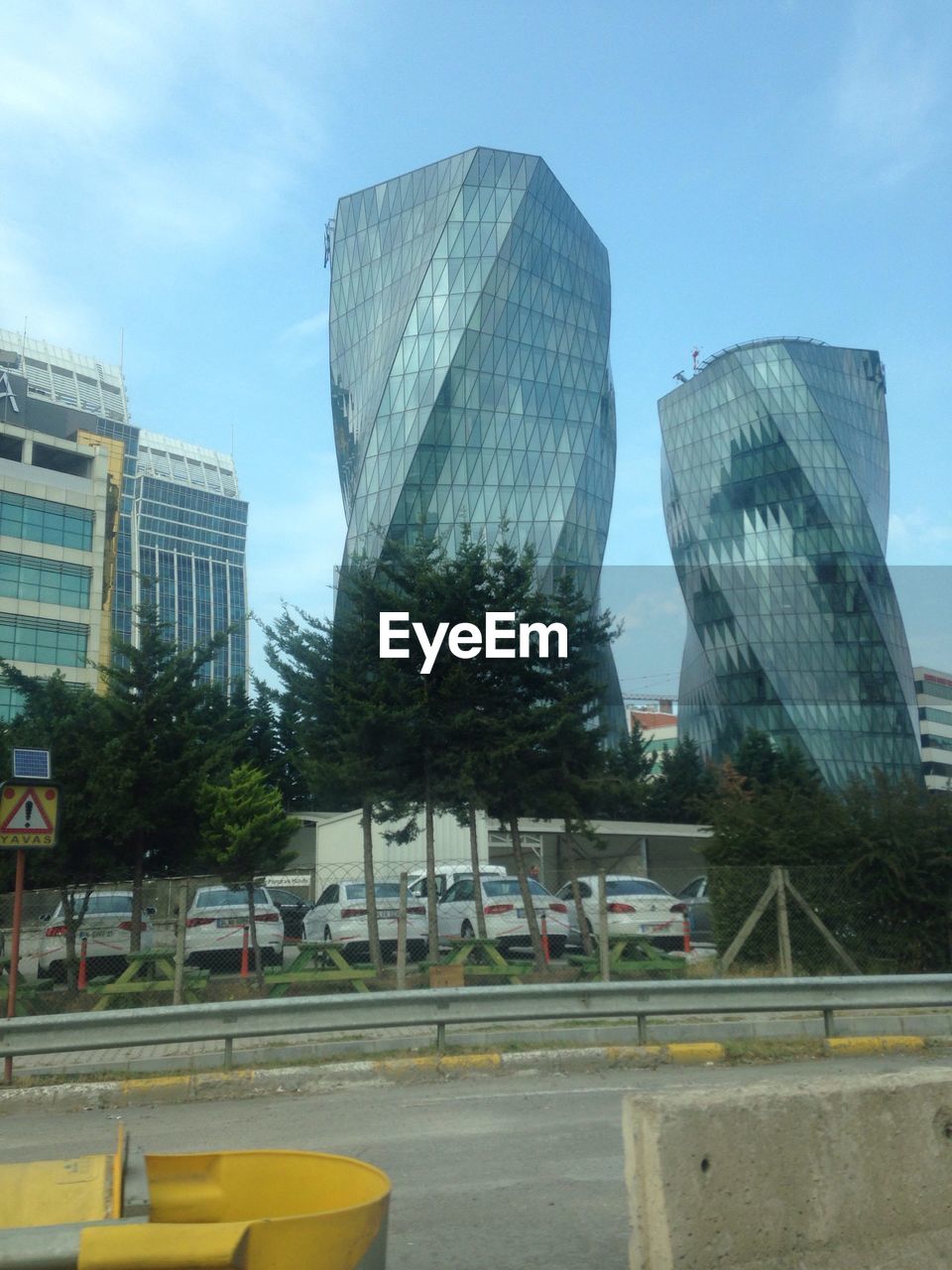 VIEW OF ROAD ALONG BUILDINGS