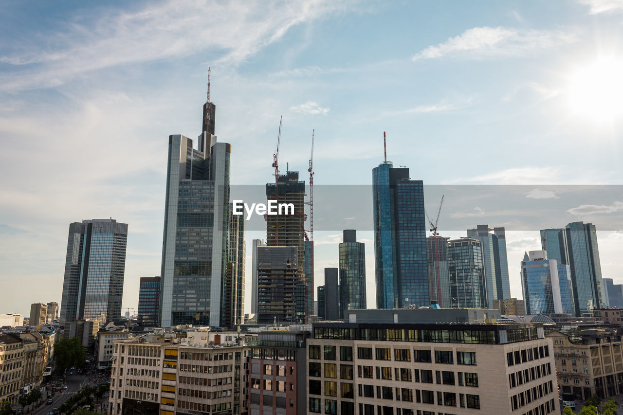 Cityscape of frankfurt.