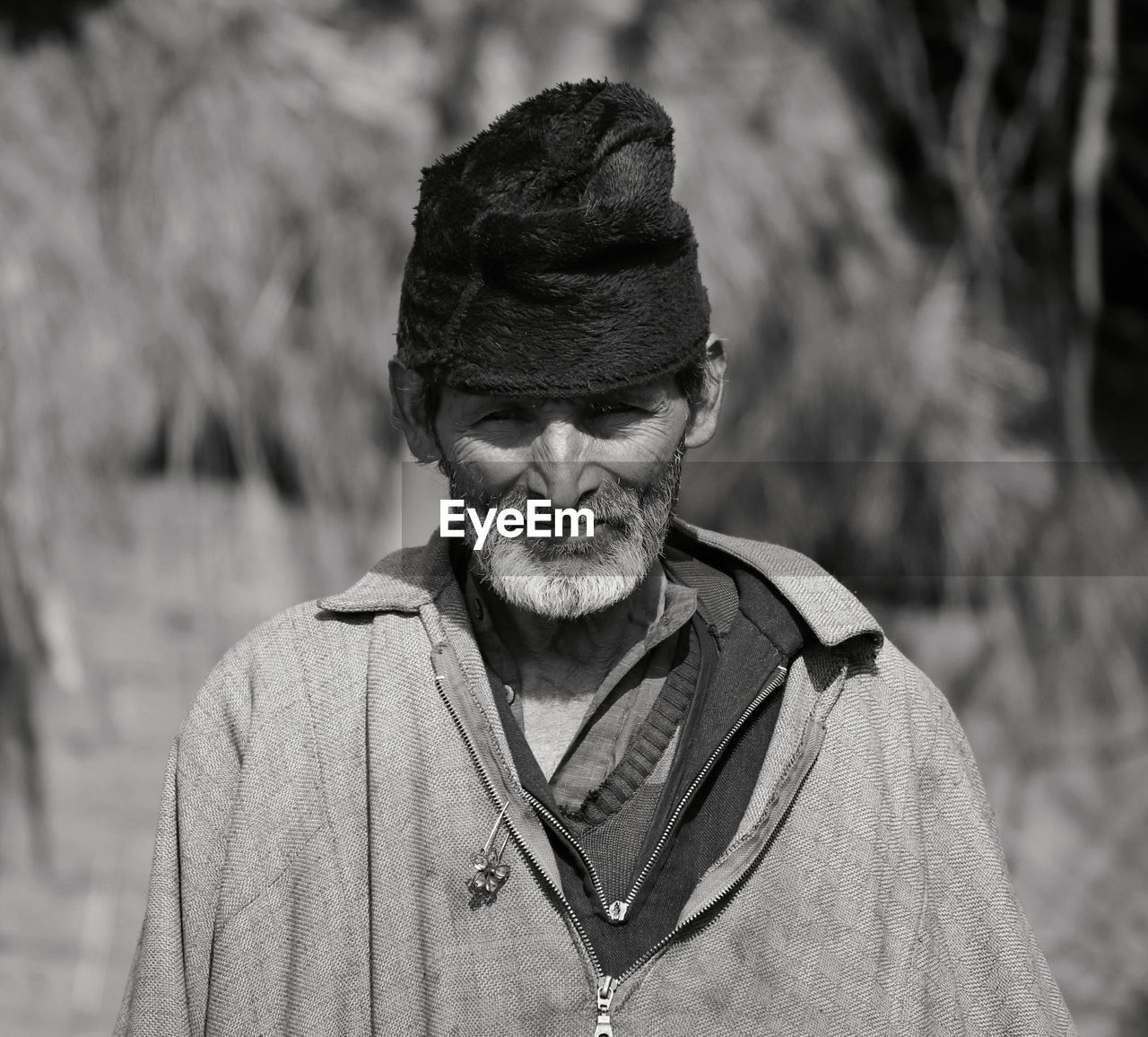 Portrait of man standing  outdoors