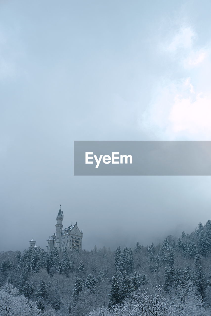 BUILDINGS AGAINST SKY DURING WINTER