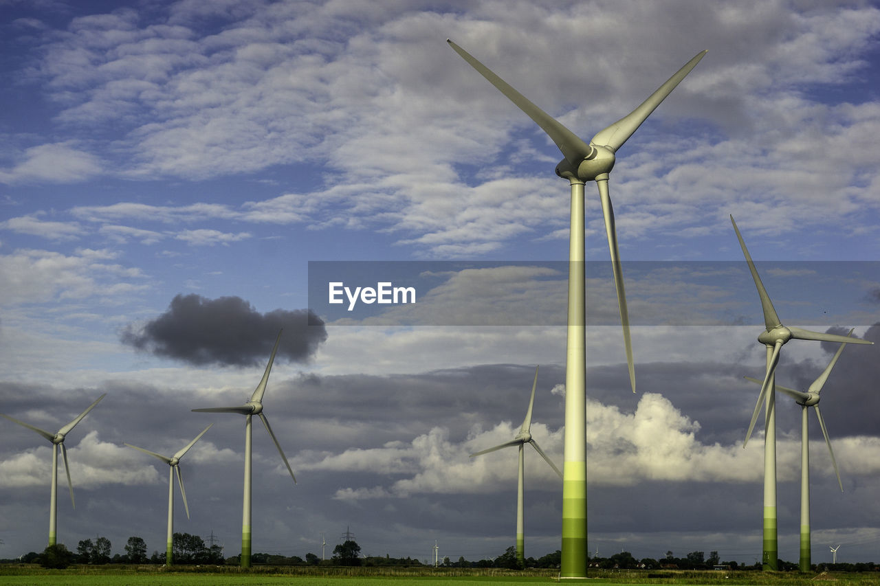 WIND TURBINES ON LAND