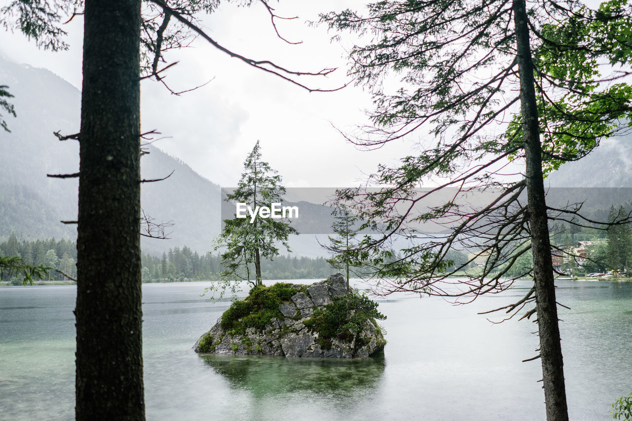 Island in lake