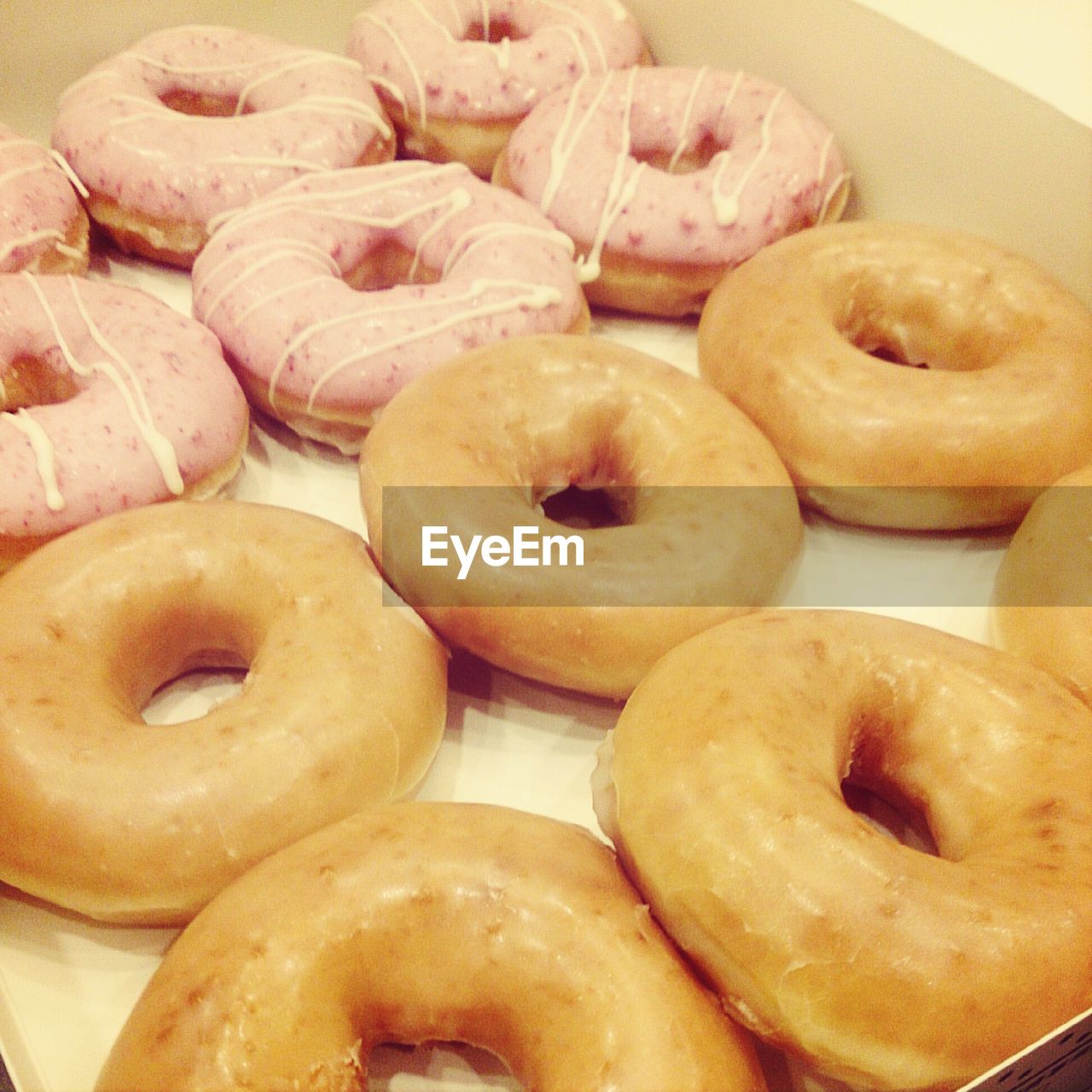 View of doughnuts