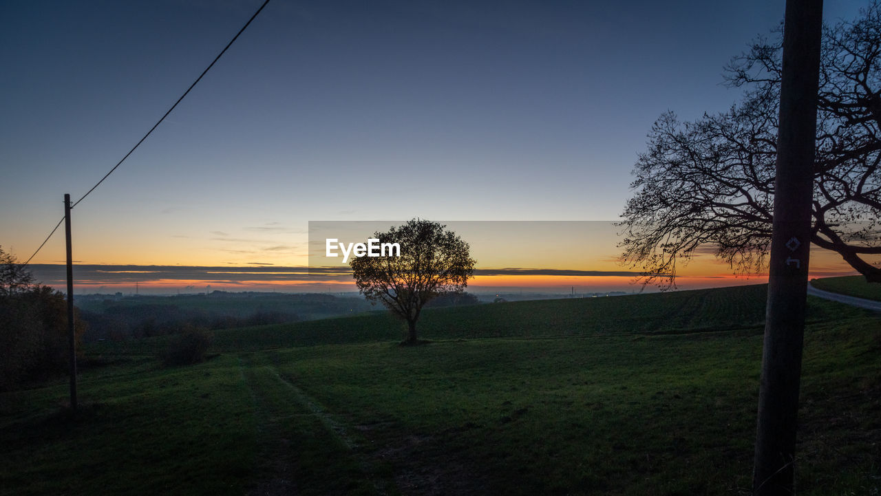 SCENIC VIEW OF SUNSET