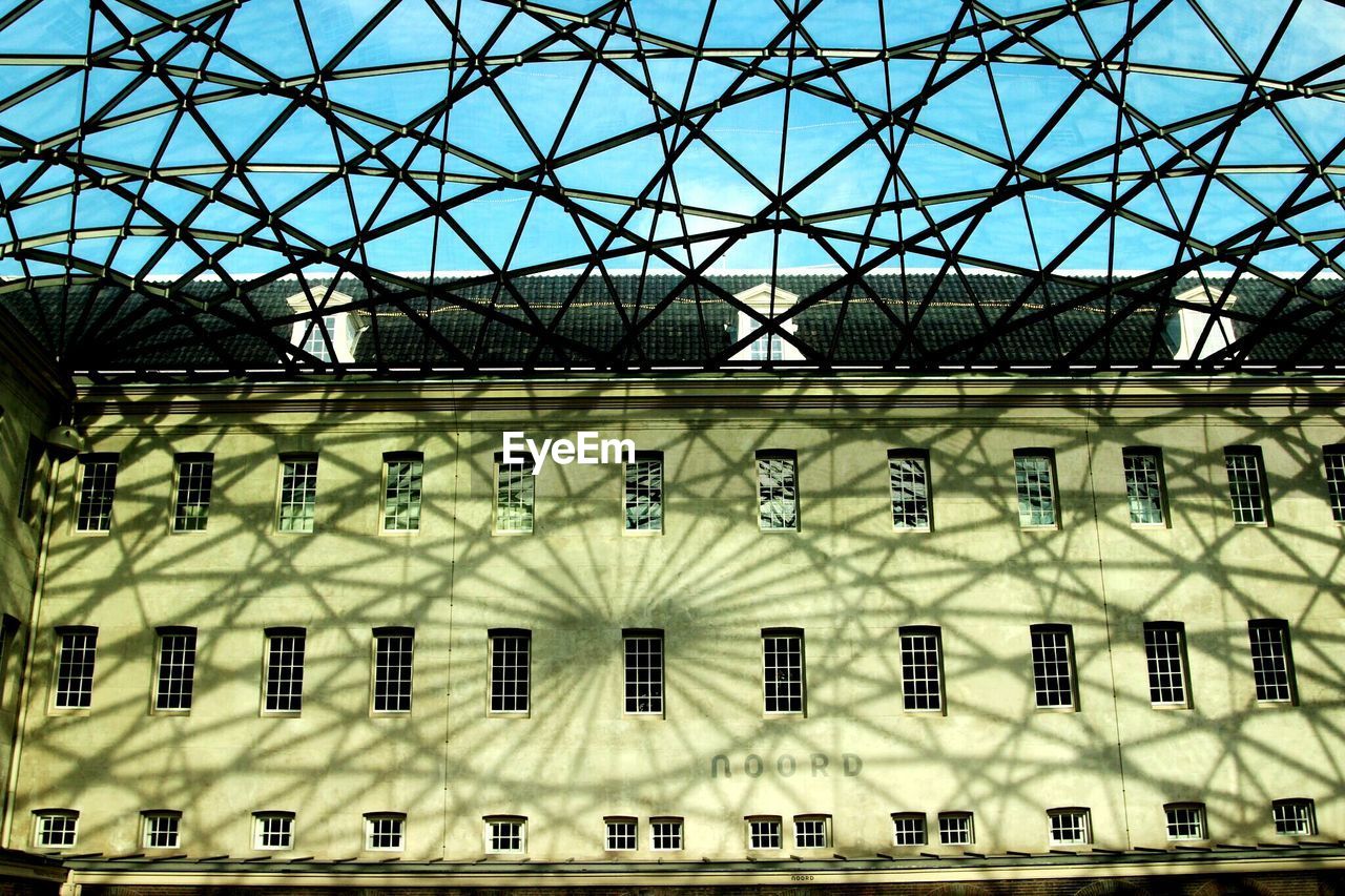 Low angle view of national maritime museum