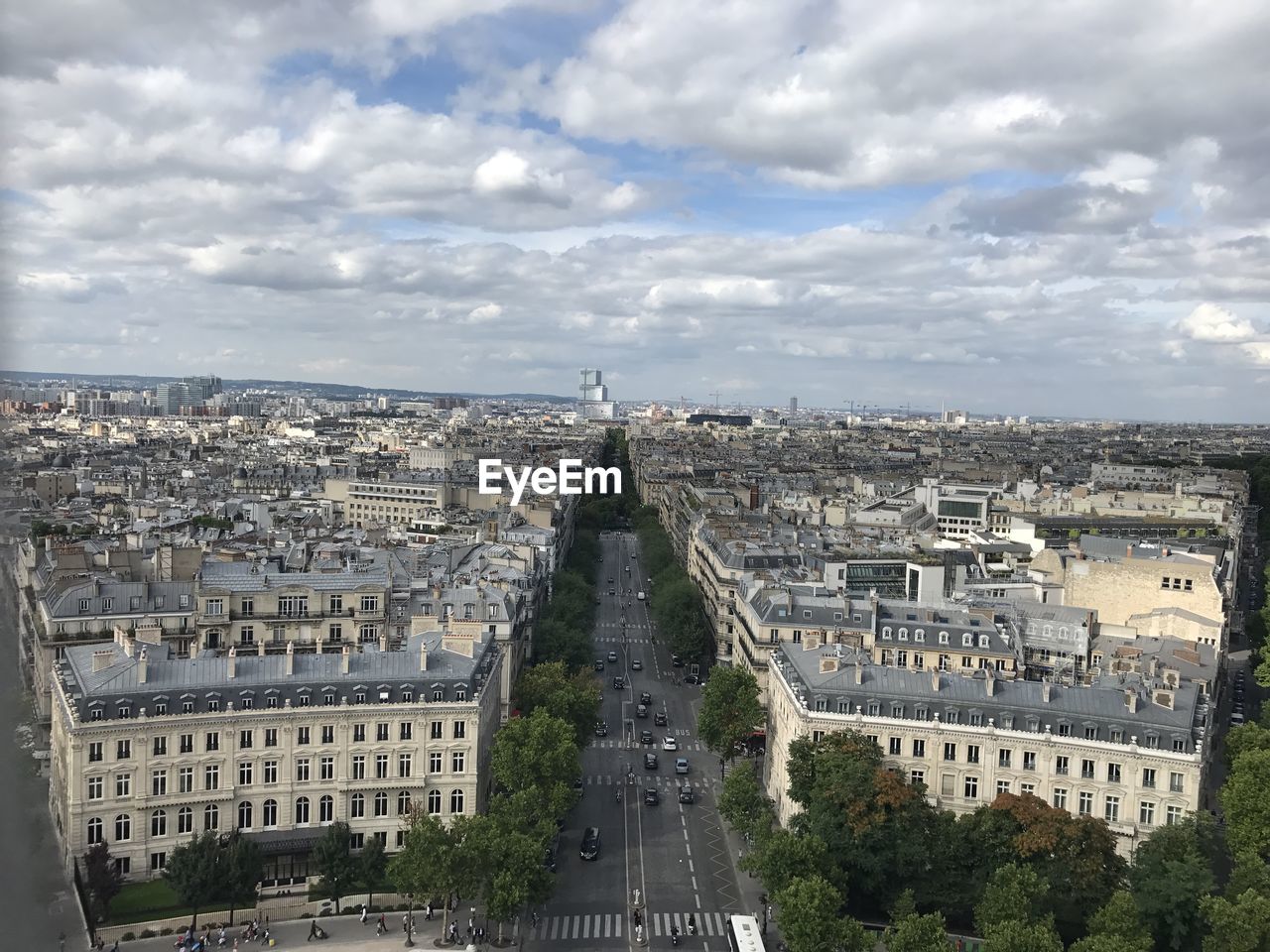 cityscape against sky