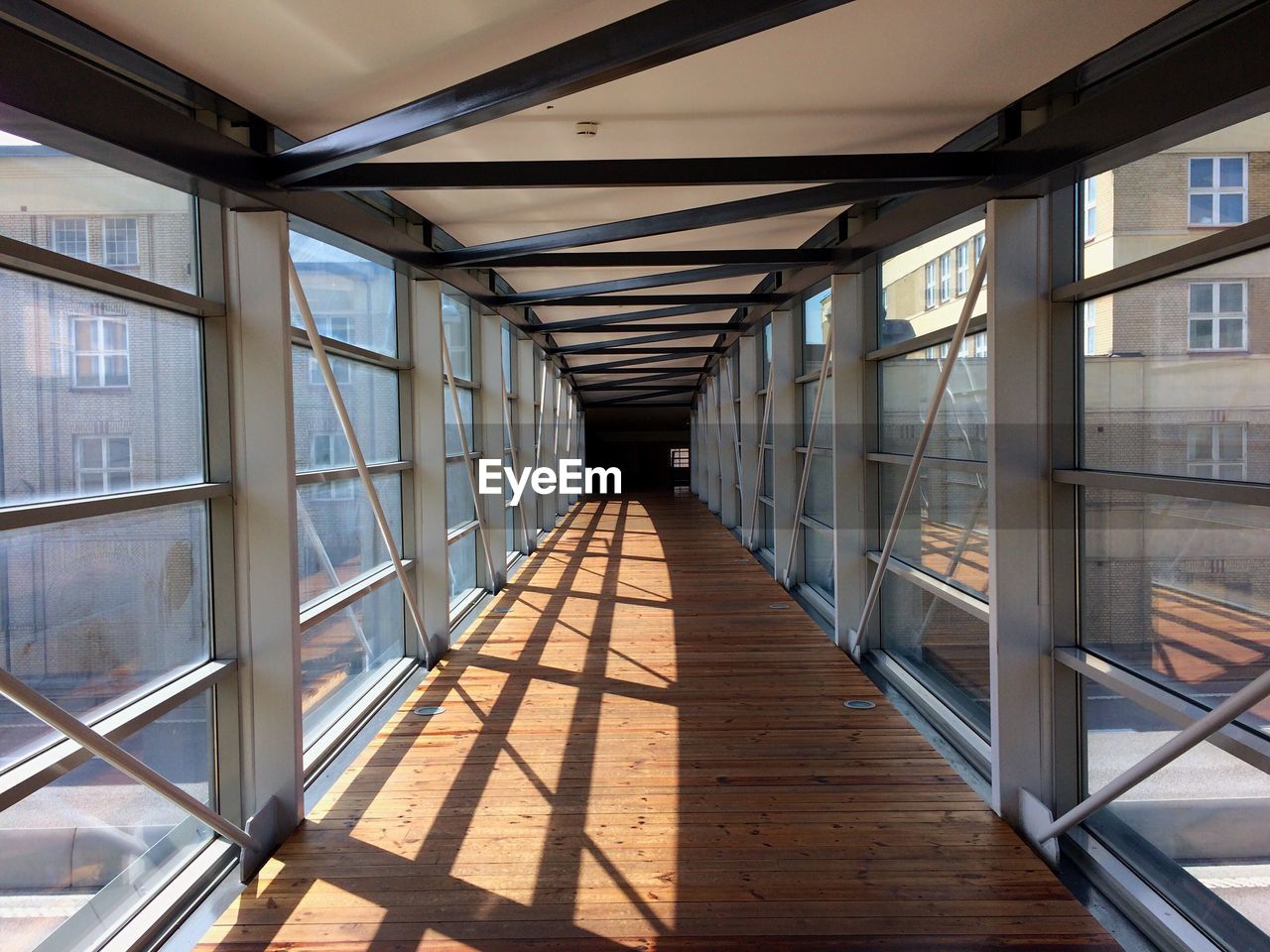 SUNLIGHT IN CORRIDOR