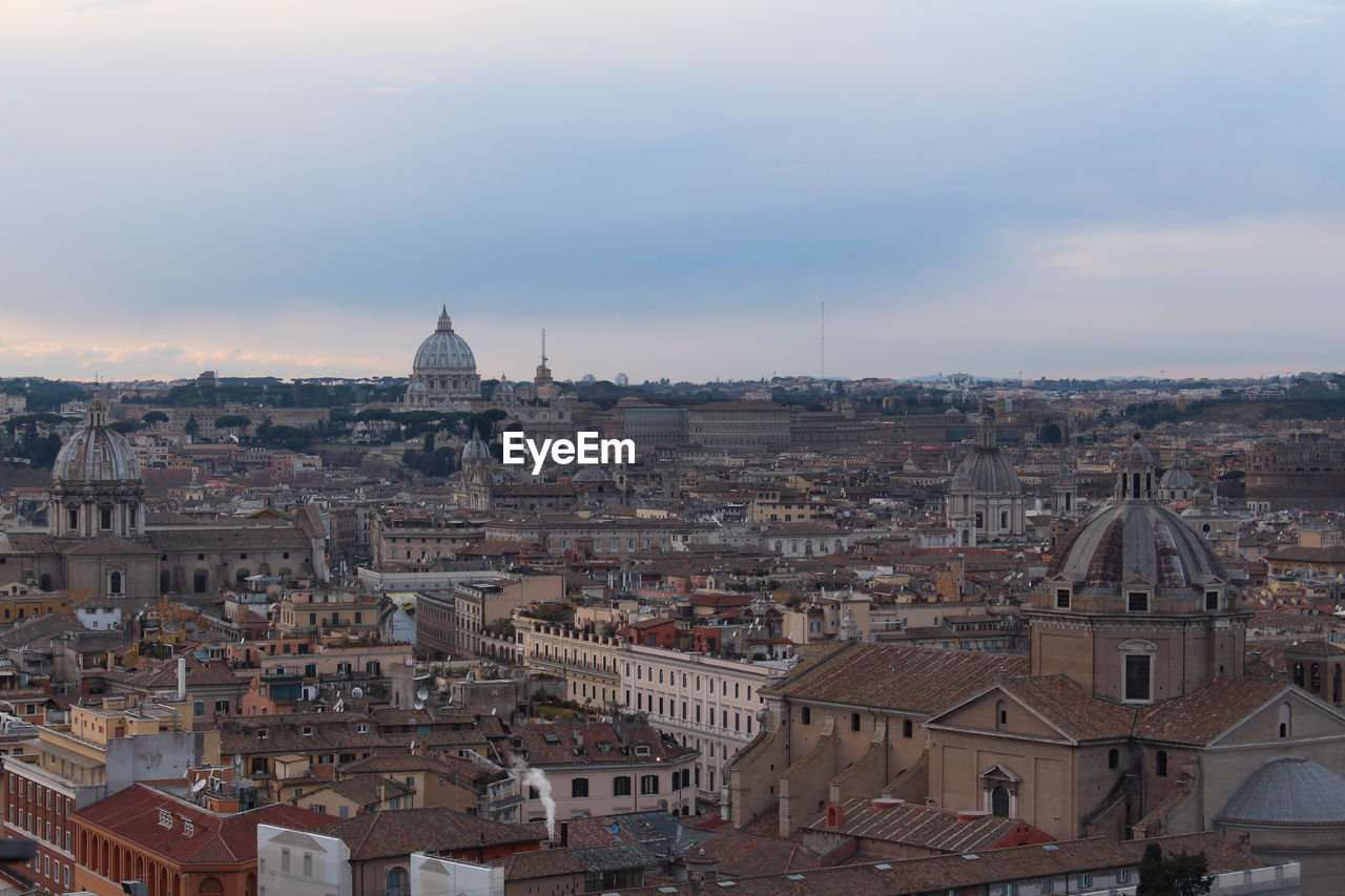 Aerial view of a city