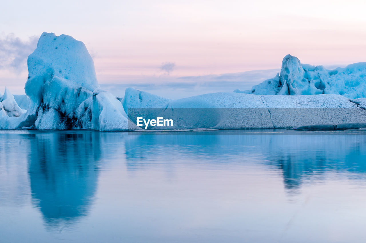 Glacier lagoon. iceland