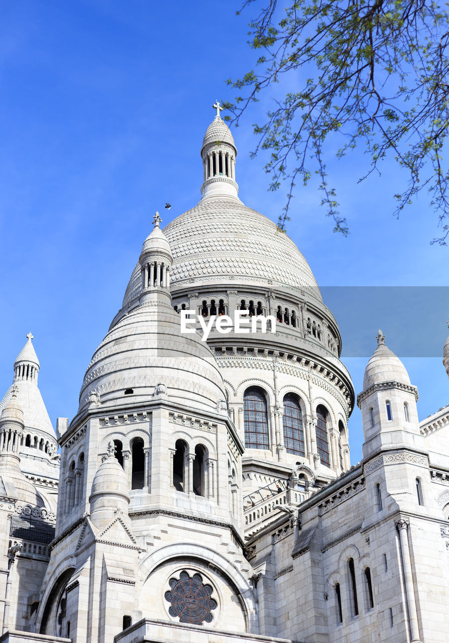 Low angle view of church against sky