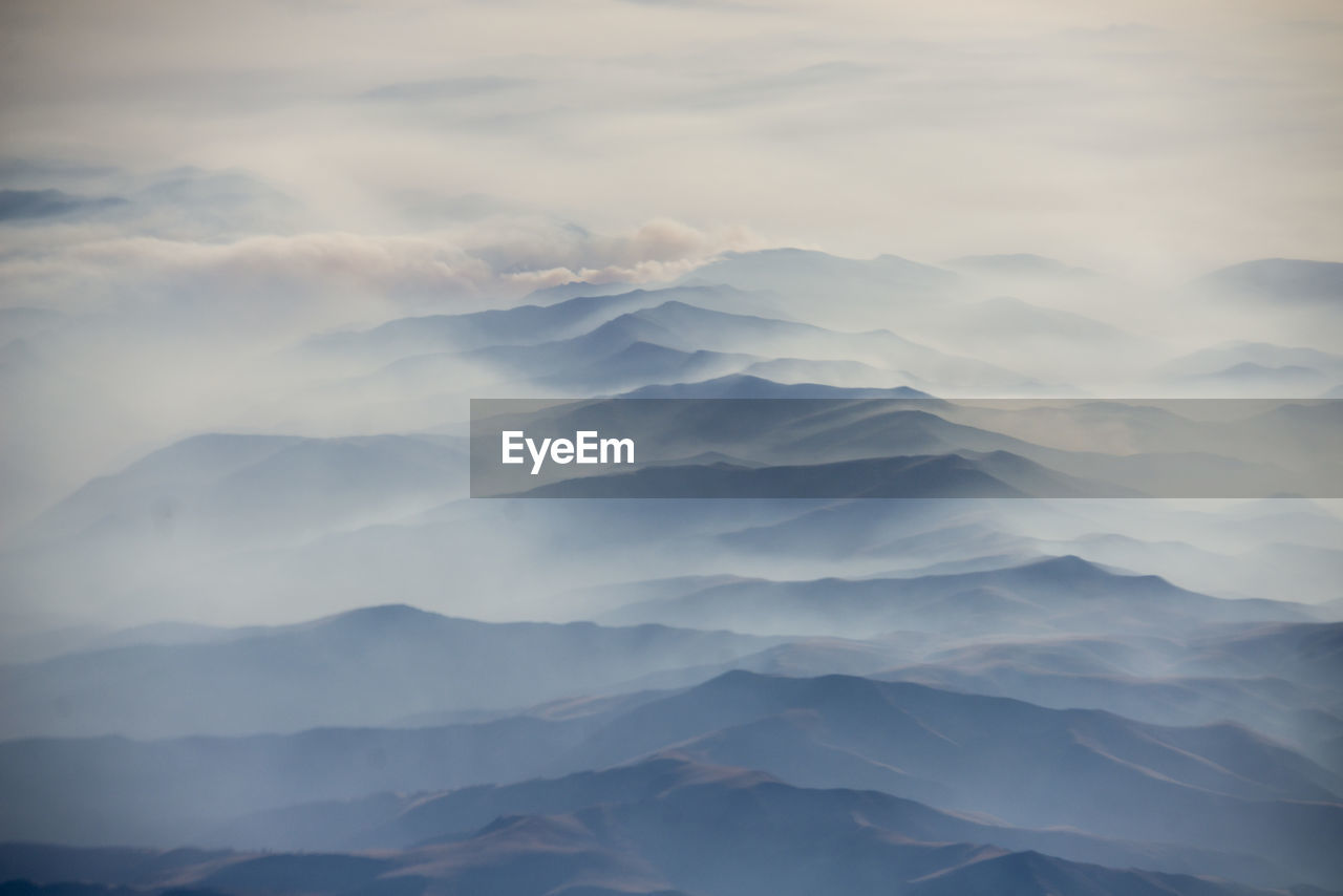 Low angle view of mountain against sky