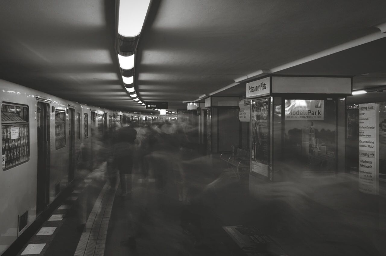 UNDERGROUND SUBWAY STATION