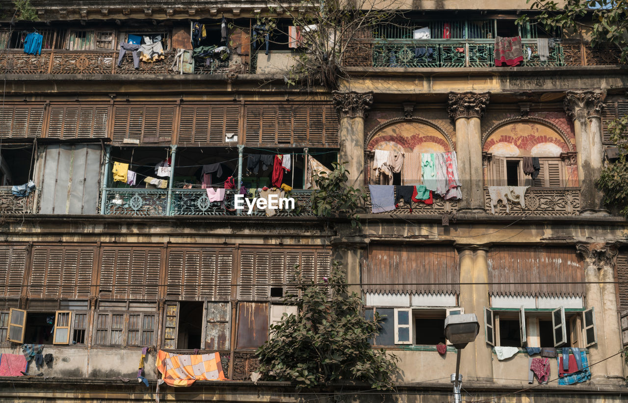 Exterior of building in kolkata city