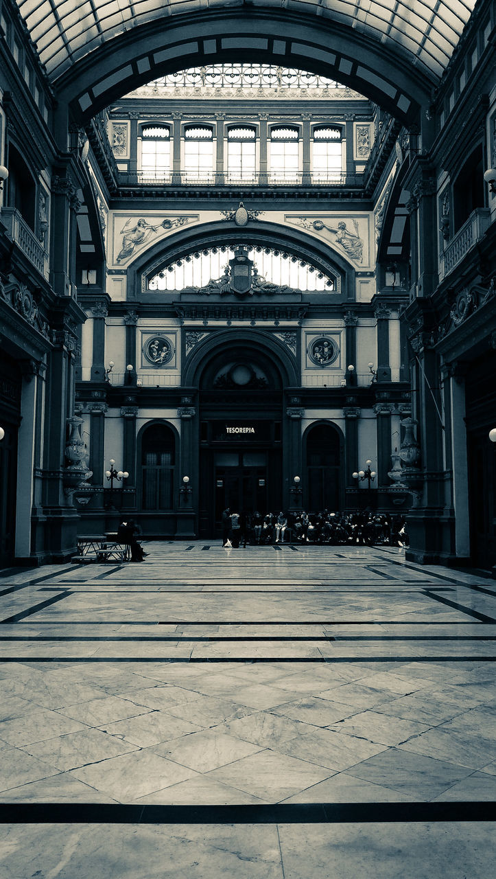 VIEW OF BUILDING INTERIOR