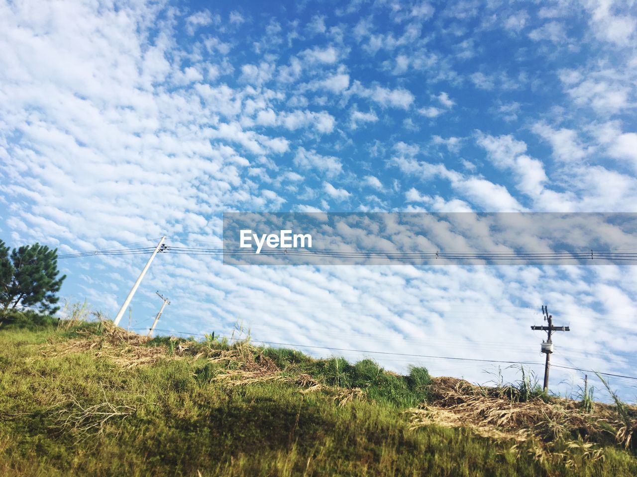 LOW ANGLE VIEW OF ELECTRICITY PYLONS AGAINST SKY