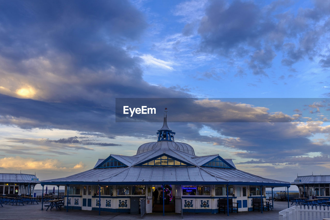 The pier at llandudno in north wales, uk