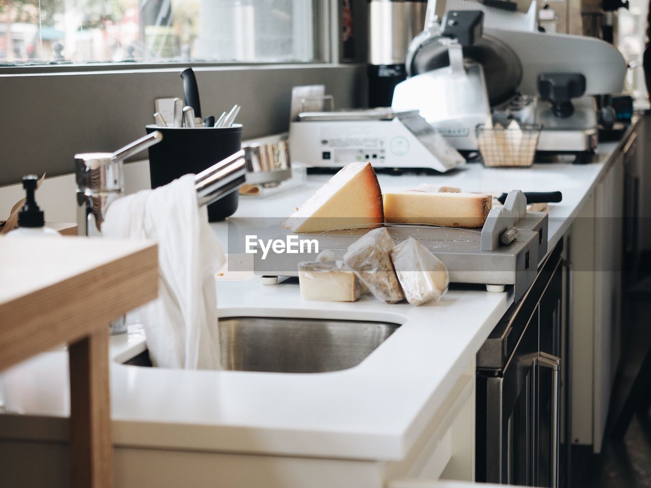 Interior on kitchen