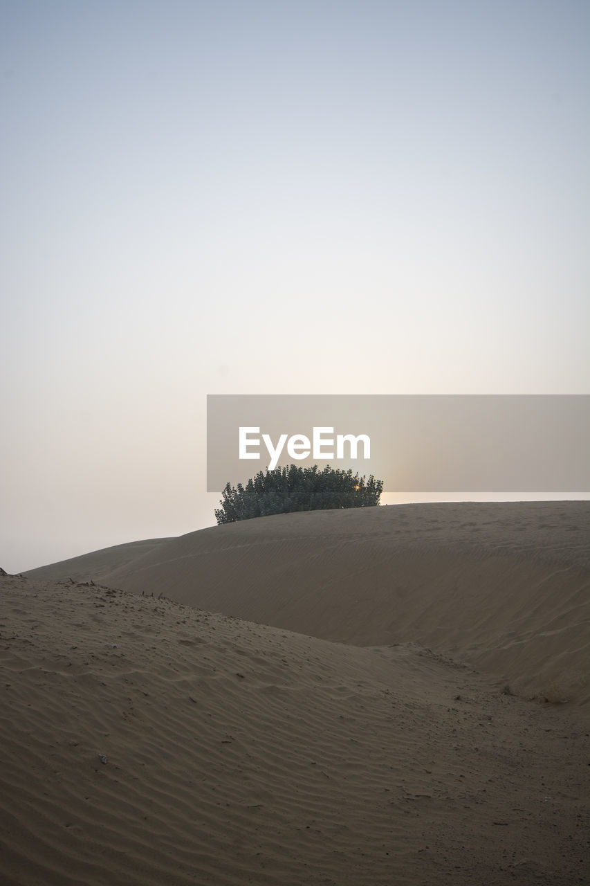 SCENIC VIEW OF DESERT LAND AGAINST SKY