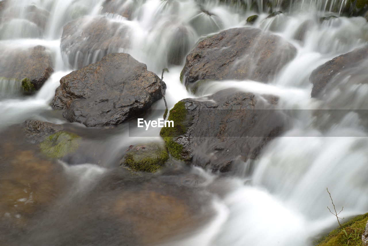 SCENIC VIEW OF WATERFALL