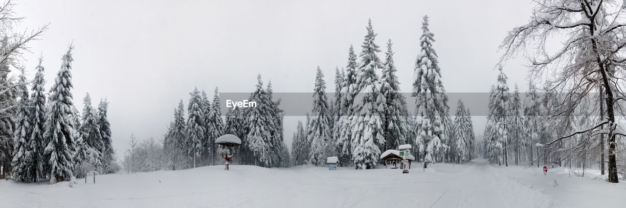 SNOW COVERED LANDSCAPE