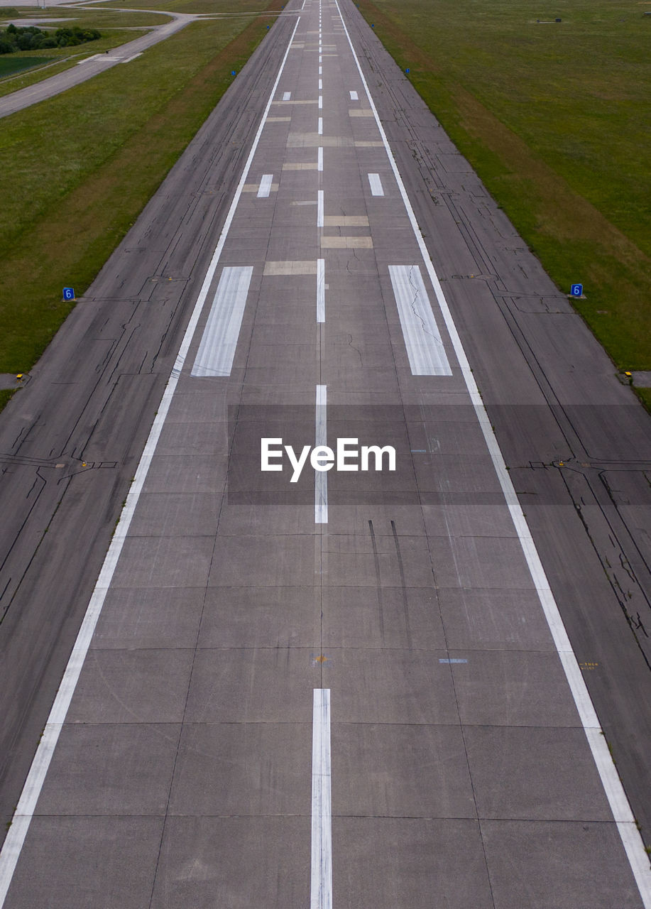 View of airport runway
