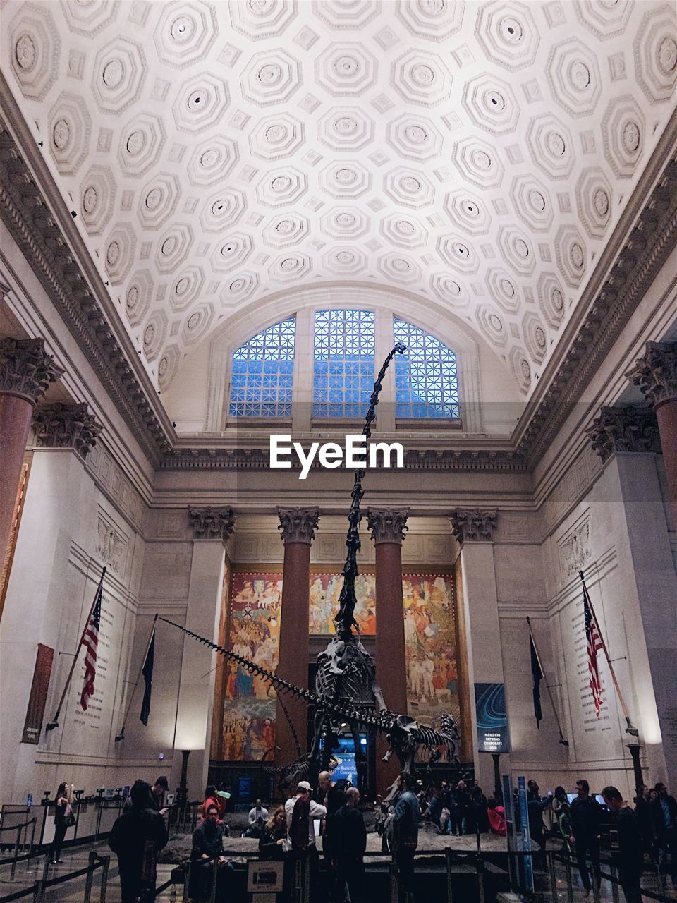 VIEW OF PEOPLE IN MUSEUM AT TEMPLE