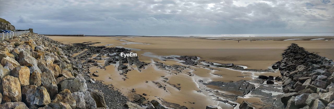 PANORAMIC VIEW OF SEA AGAINST SKY