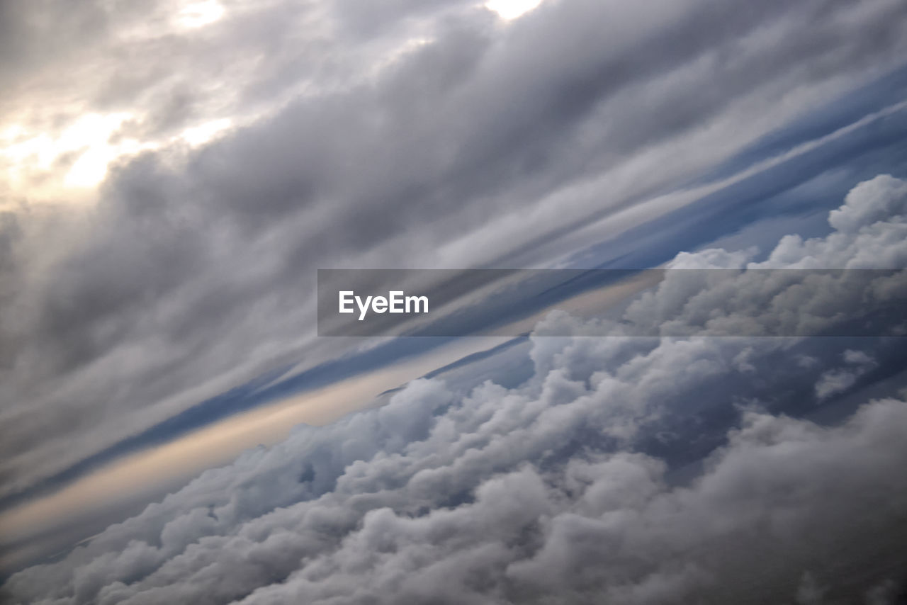 LOW ANGLE VIEW OF CLOUDSCAPE