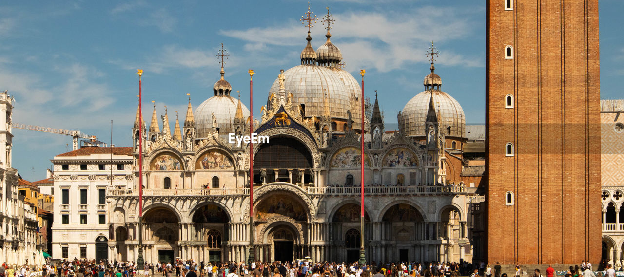 Venice, veneto, italy after 2020 lockdown in summer