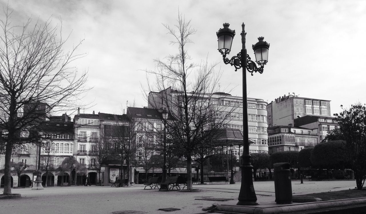 Exterior of buildings in city against sky