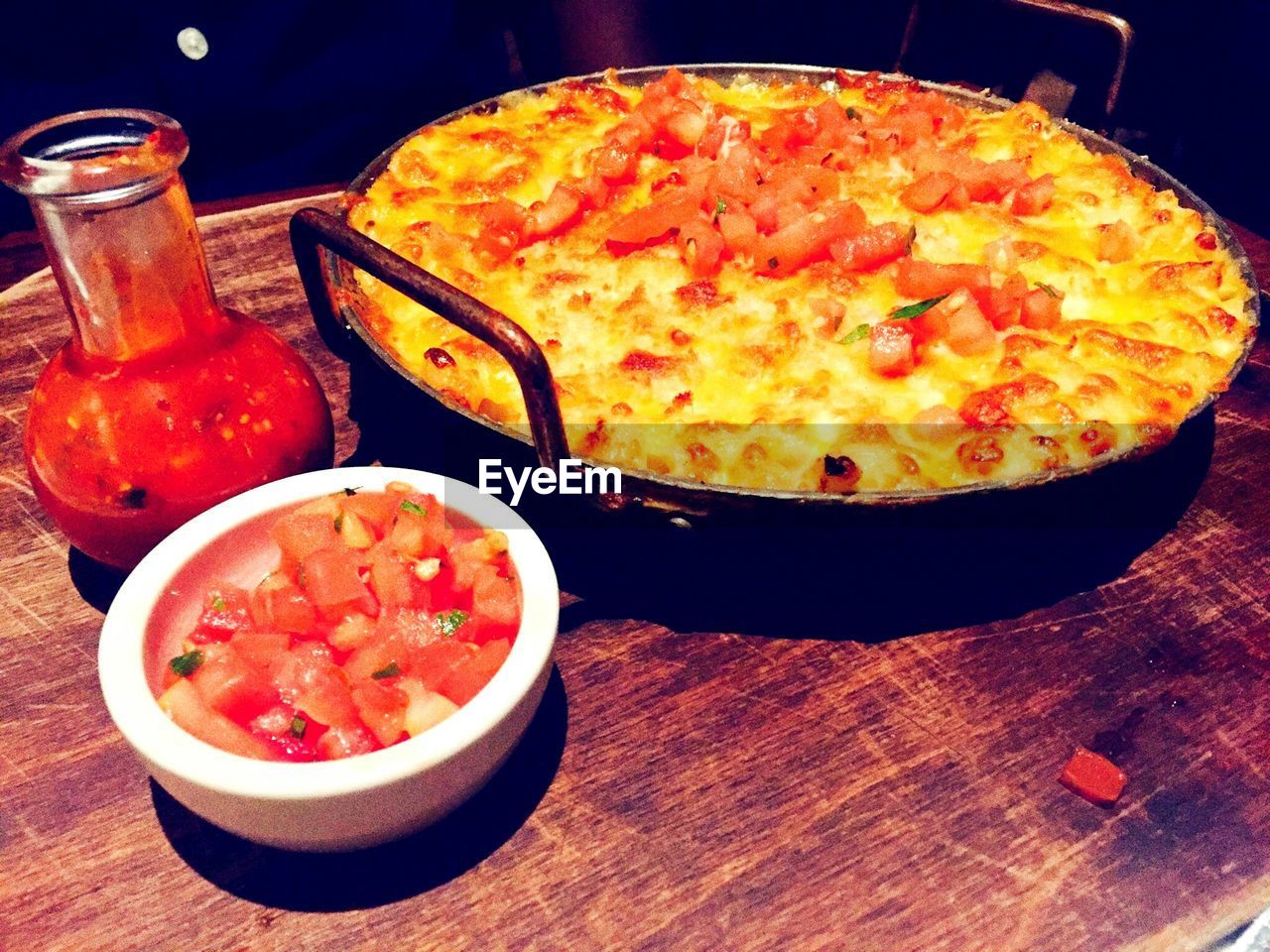 CLOSE-UP OF SERVED FOOD