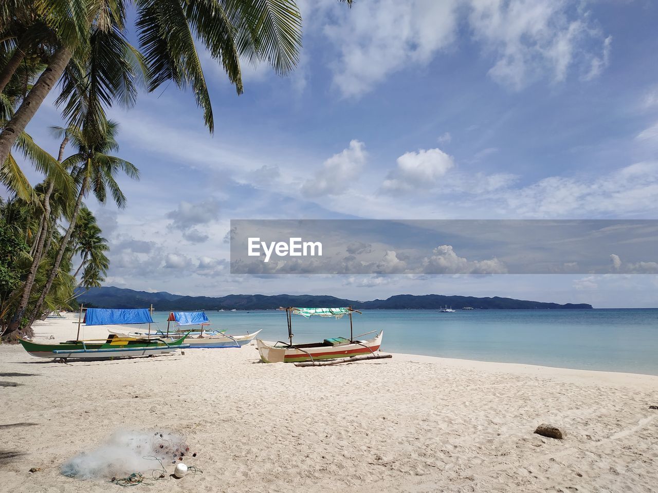 White beach, station three. boracay island. western visayas. philippines