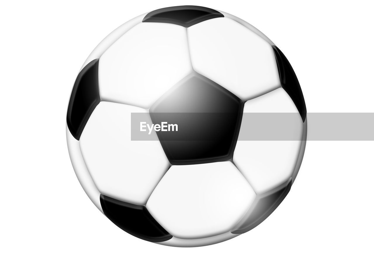 CLOSE-UP OF SOCCER BALL