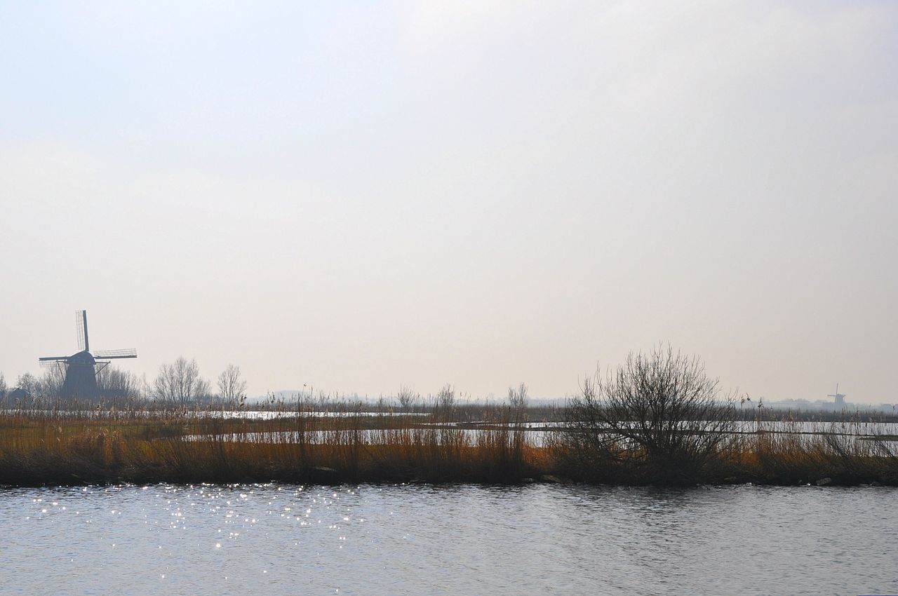 Scenic view of landscape against clear sky