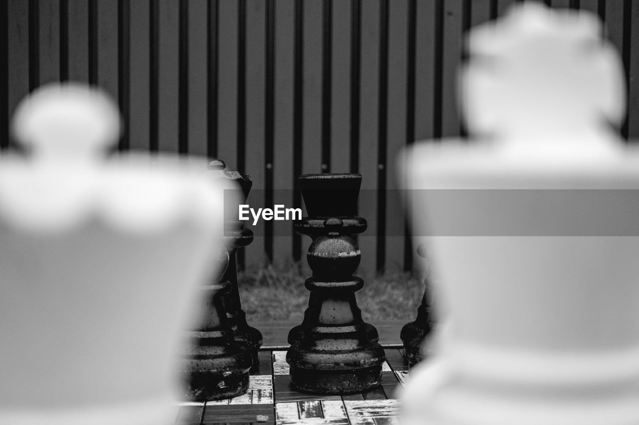 Full frame shot of chess board