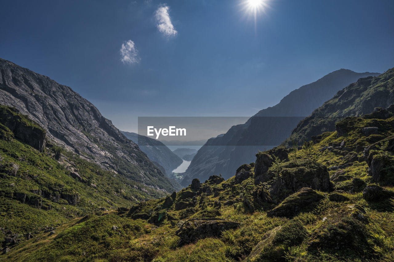 PANORAMIC VIEW OF LANDSCAPE AGAINST SKY