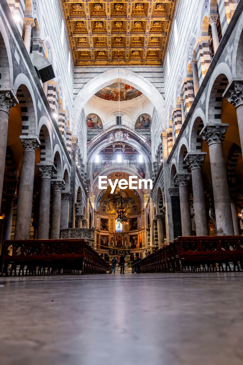 INTERIOR OF CATHEDRAL