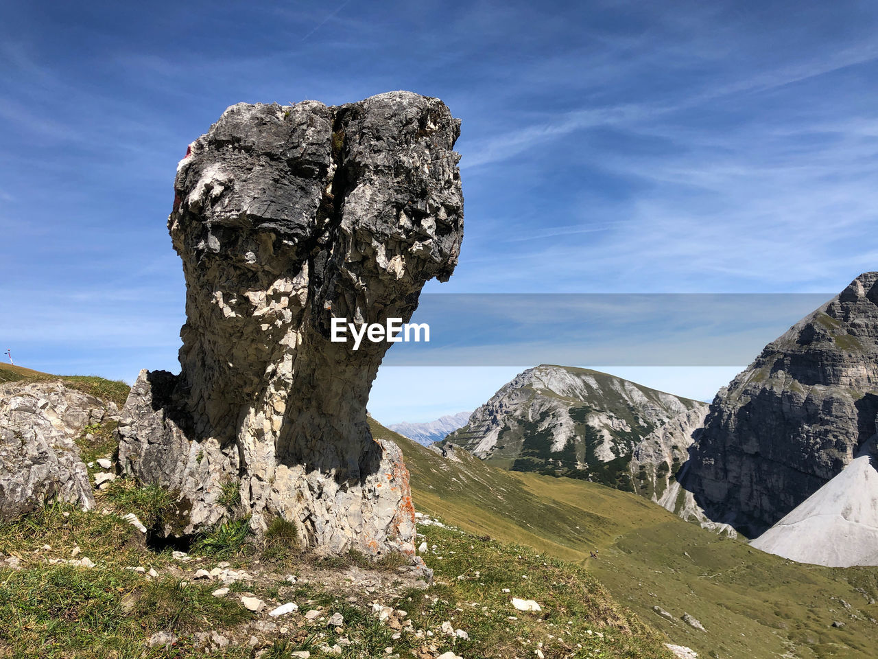 SCENIC VIEW OF ROCK FORMATION AGAINST SKY