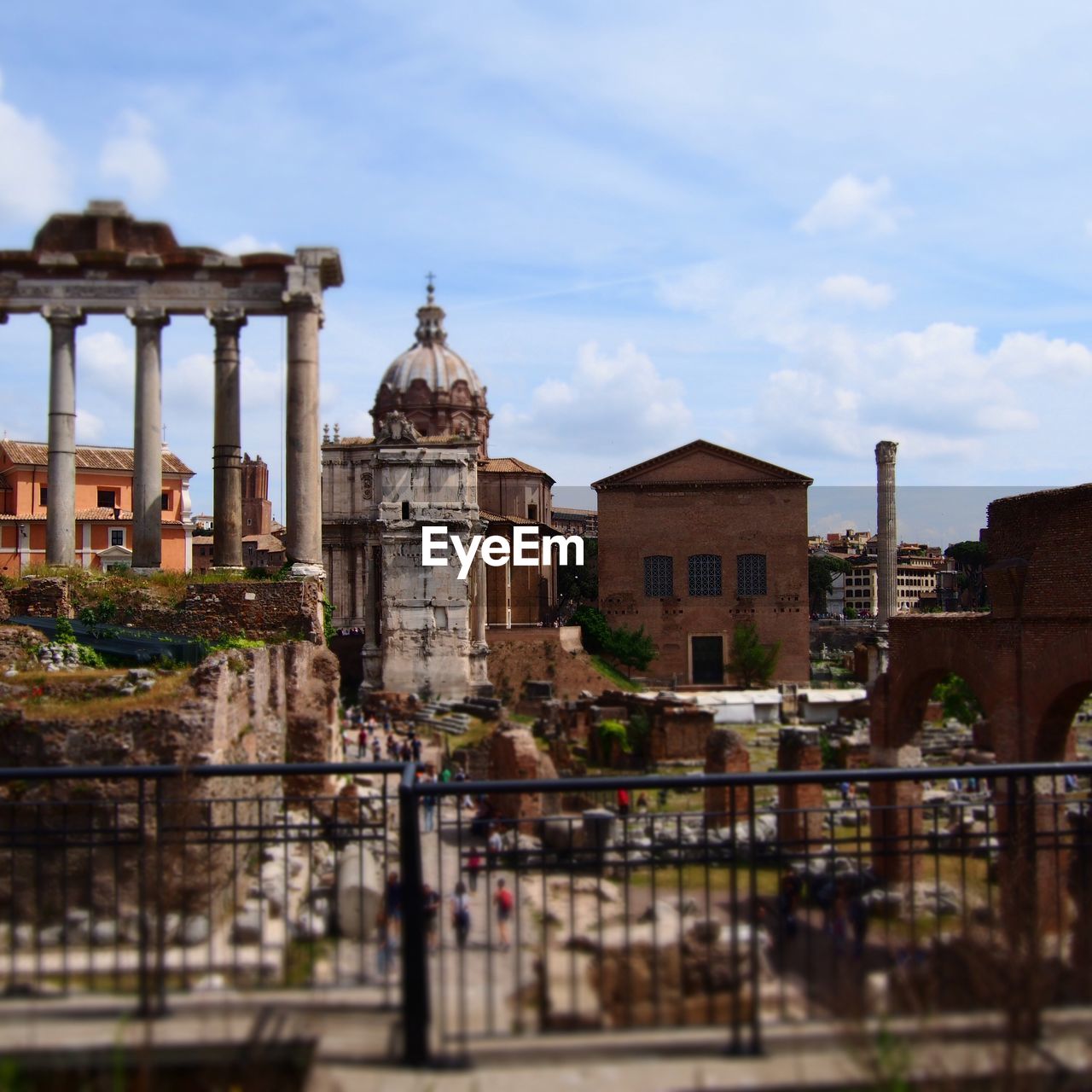 View of built structures against the sky