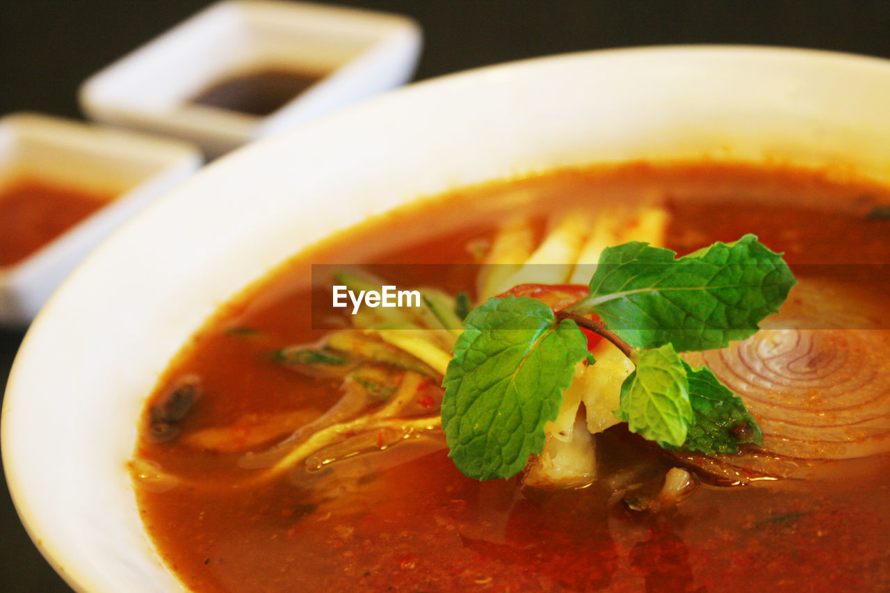 Close-up of food in bowl