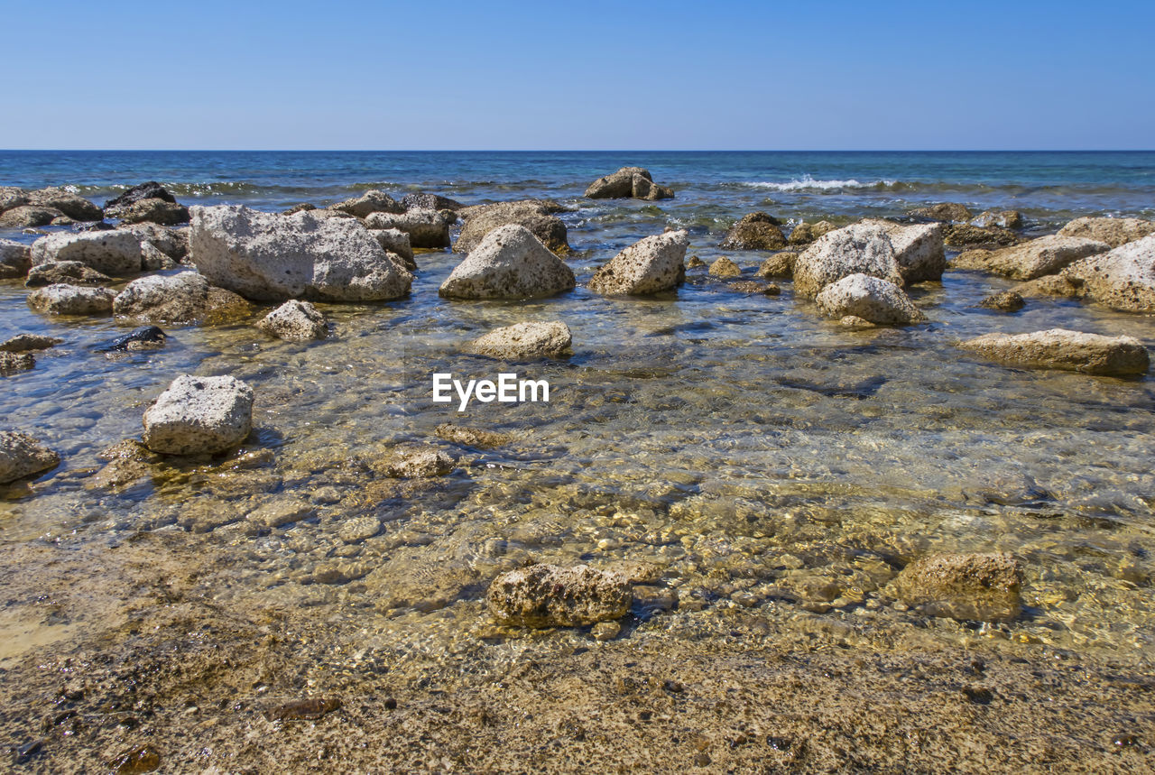 Relaxing sea view for background in summer season