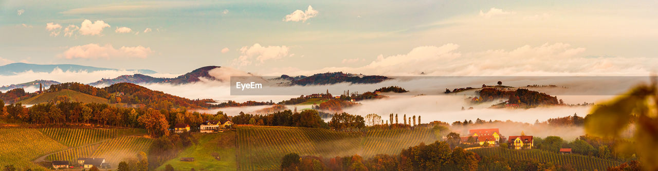 PANORAMIC VIEW OF LANDSCAPE AGAINST SKY